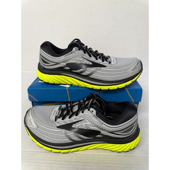 Brooks Other - -1218 Brooks Glycerin 15, Grey/Yellow-US 9.5 Mens Med Width
